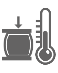 Druckverformung / Rückstellung